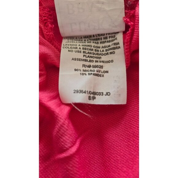 Lucky Brand swimwear halter Tankini coral embraided size S - Picture 8 of 8